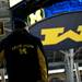 An usher watches warmups before the game between Michigan and Ferris State at Yost Ice Arena on Friday, Mar. 1. Daniel Brenner I AnnArbor.com